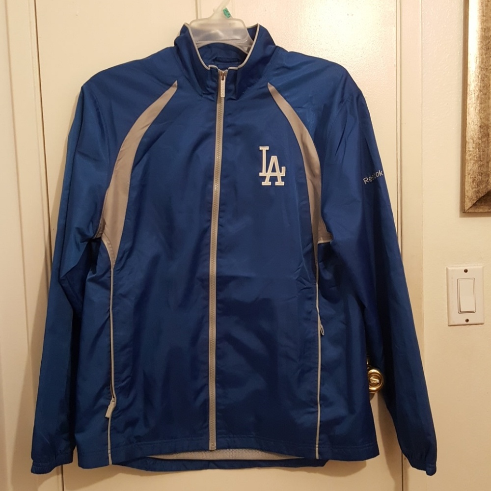 SOLD!!!Men's Reebock Dodgers Windbreaker